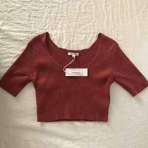 ASOS glamorous crop top sweater